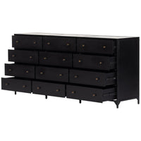 Four Hands Belmont Belmont 12-Drawer Dresser - Black