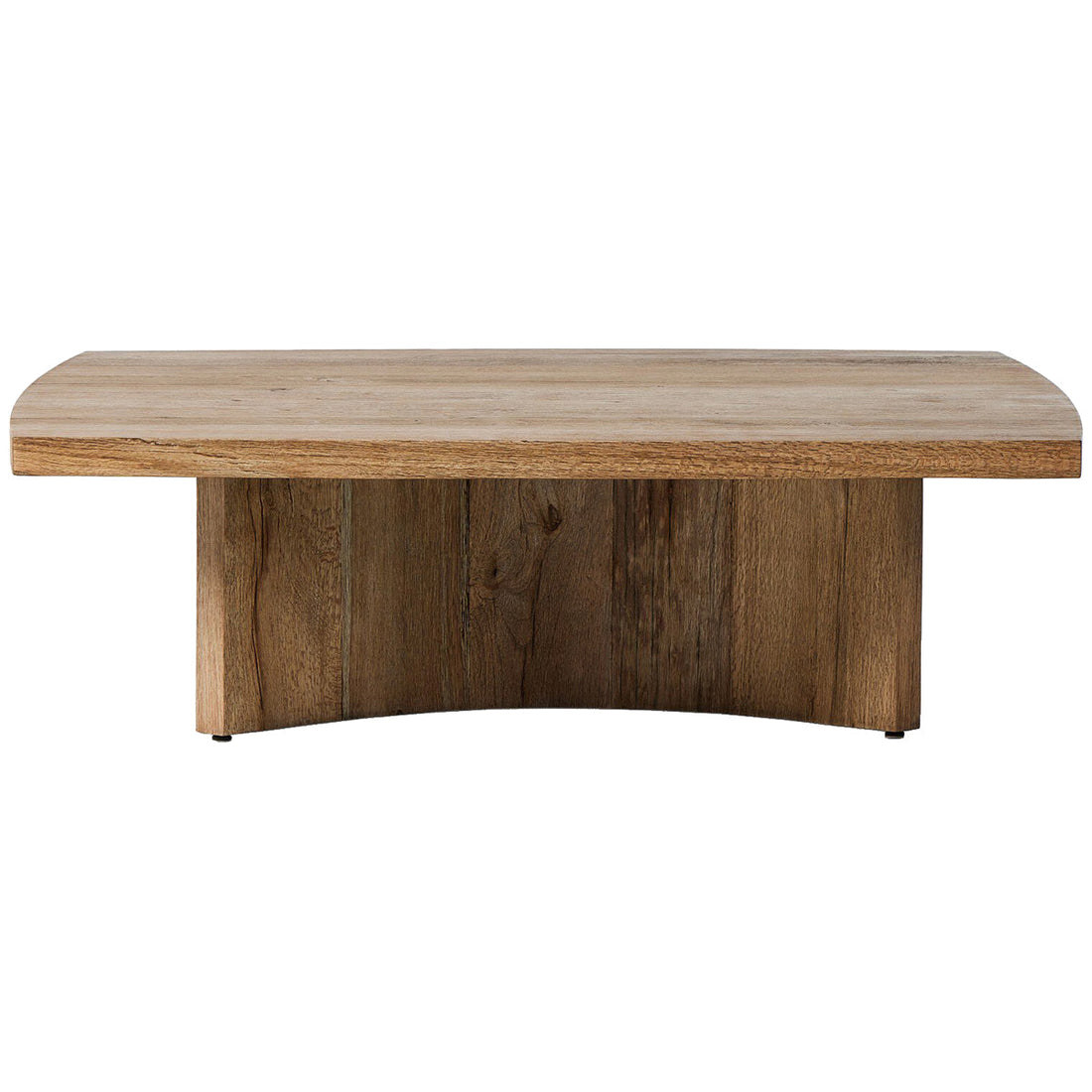 Four Hands Square Coffee Table - Rustic Oak Veneer