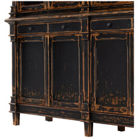 Four Hands Cordella Marjorie Cabinet - Distressed Black