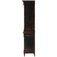 Four Hands Cordella Marjorie Cabinet - Distressed Black