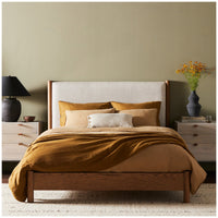 Four Hands Roark Bed - Amber Oak