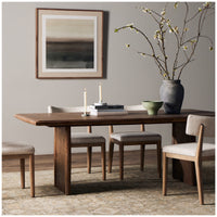 Four Hands Bolton Glenview Dining Table - Weathered Oak