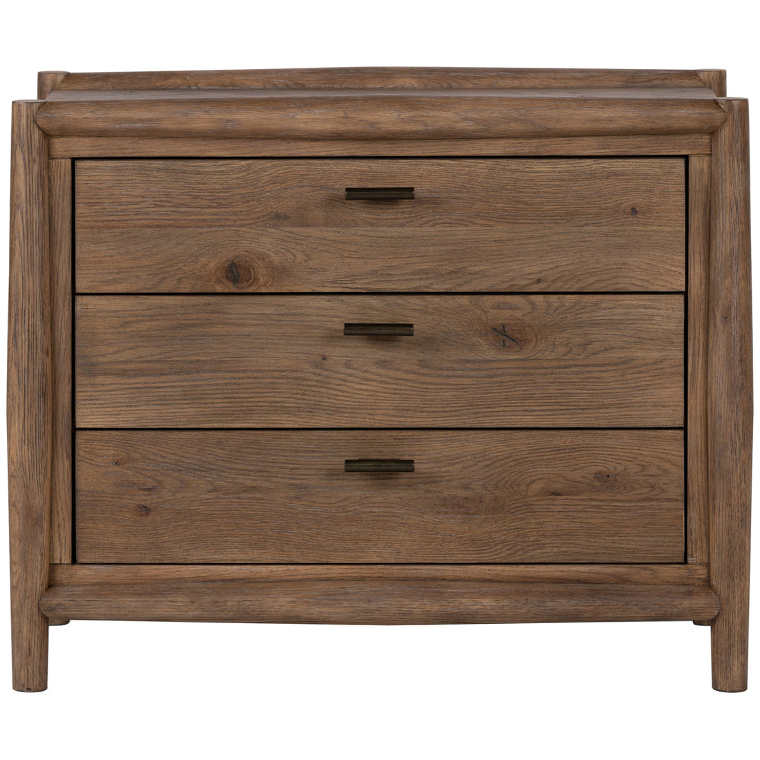 Four Hands Bolton Glenview Nightstand - Weathered Oak