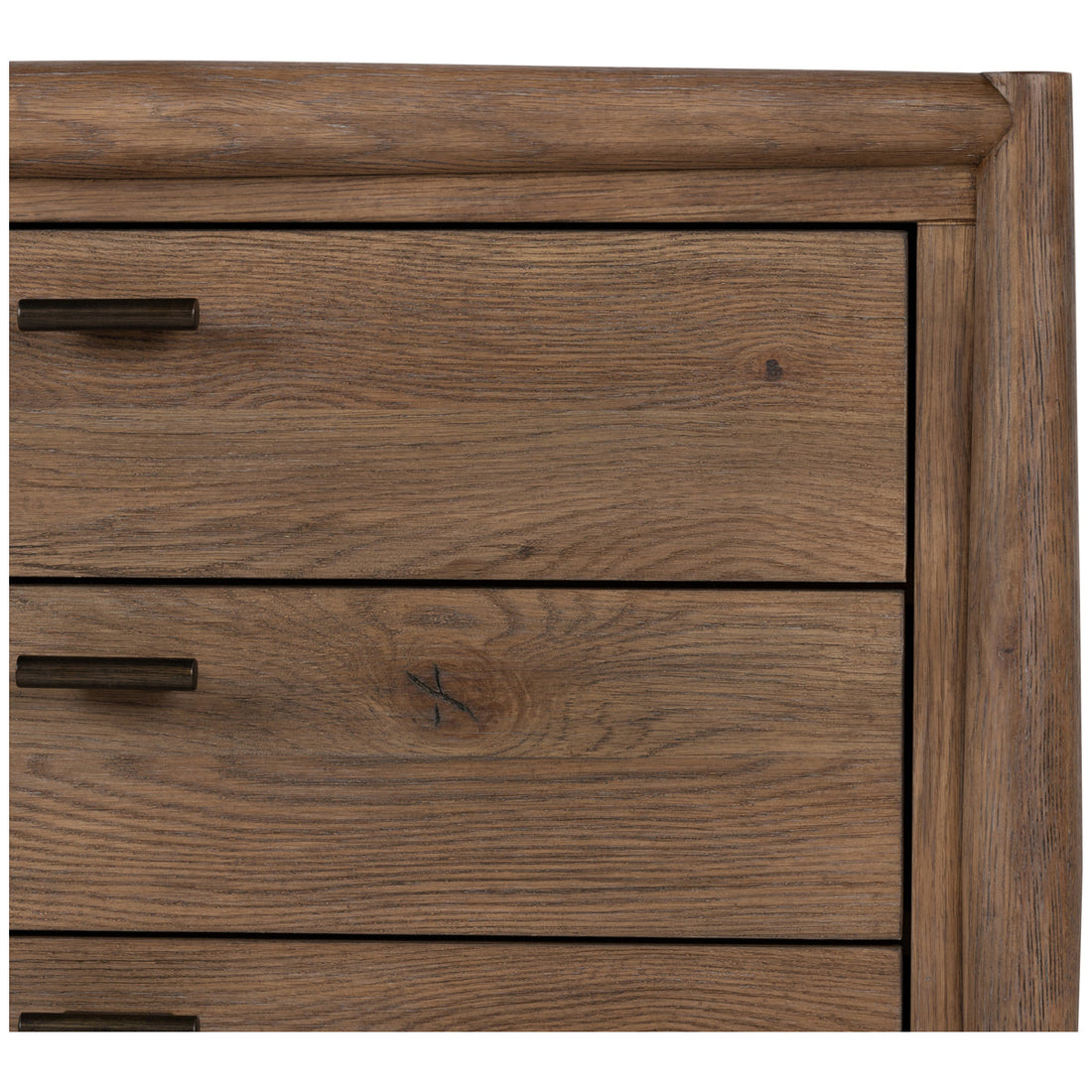 Four Hands Bolton Glenview Nightstand - Weathered Oak