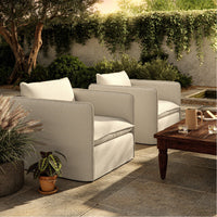 Four Hands Andre Outdoor Swivel Chair