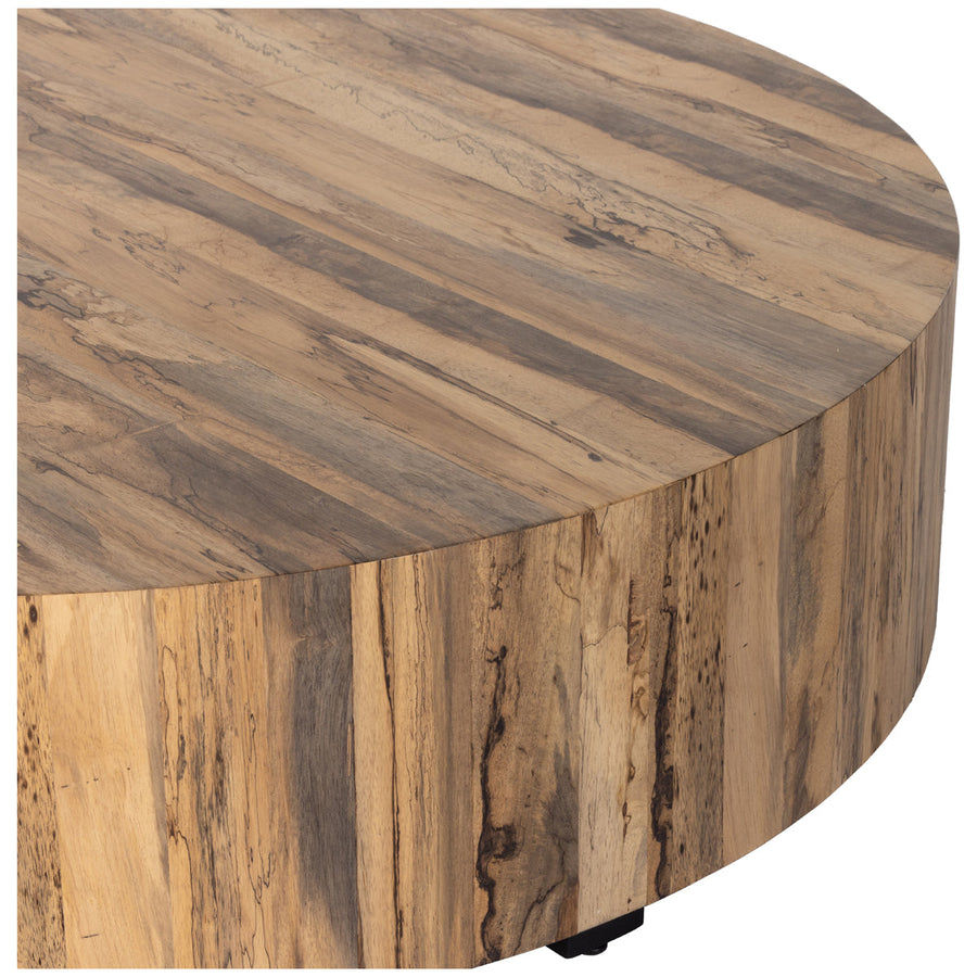 Four Hands Wesson Hudson Large Coffee Table - Spalted Primavera