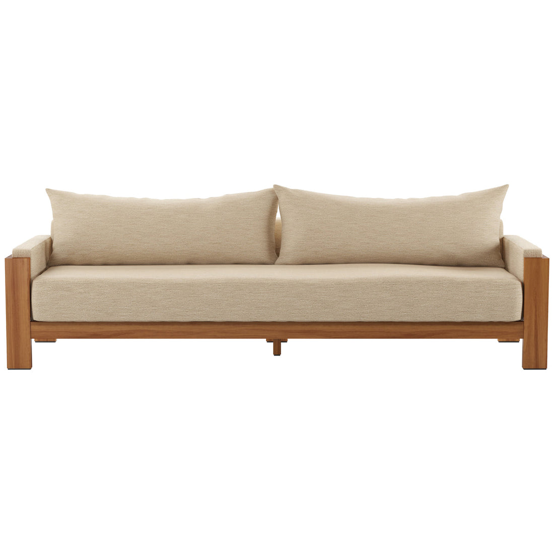 Four Hands Duvall Chapman 106-Inch Outdoor Sofa - Casa Cream