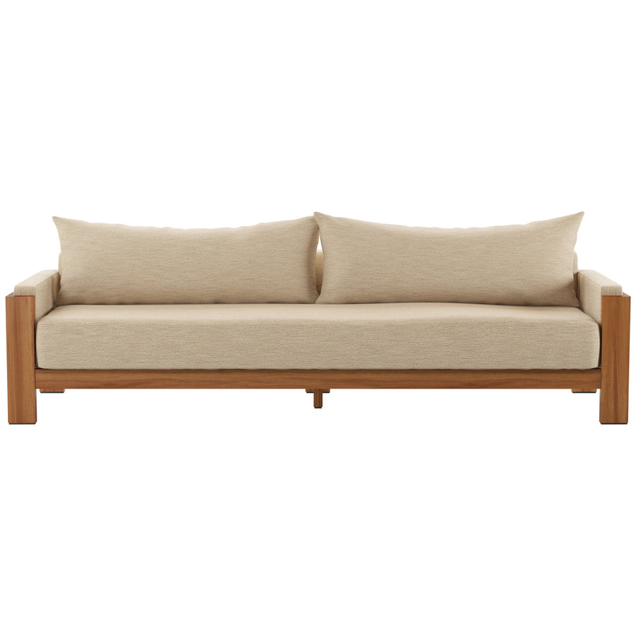 Four Hands Duvall Chapman 106-Inch Outdoor Sofa - Casa Cream