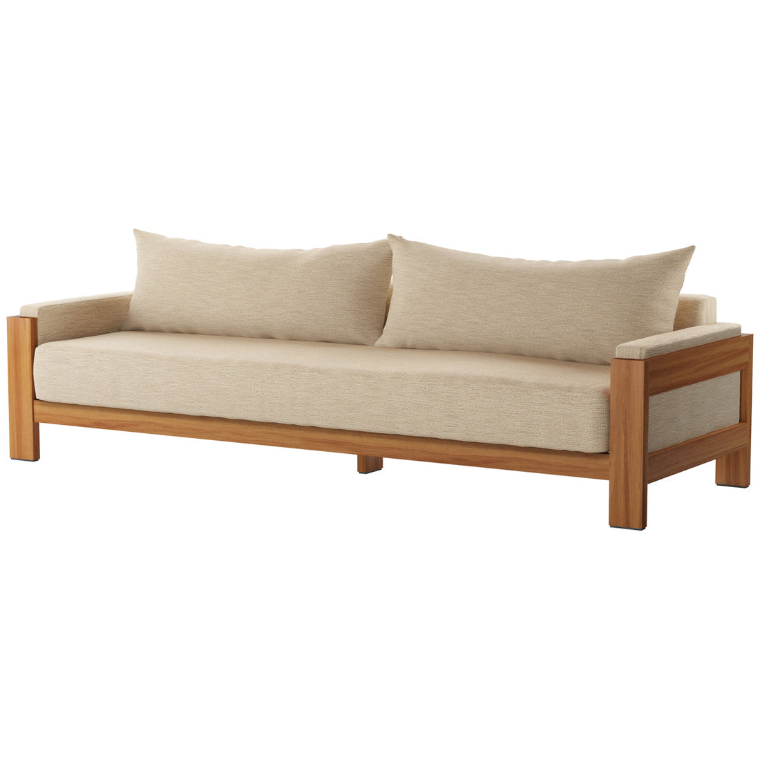 Four Hands Duvall Chapman 106-Inch Outdoor Sofa - Casa Cream