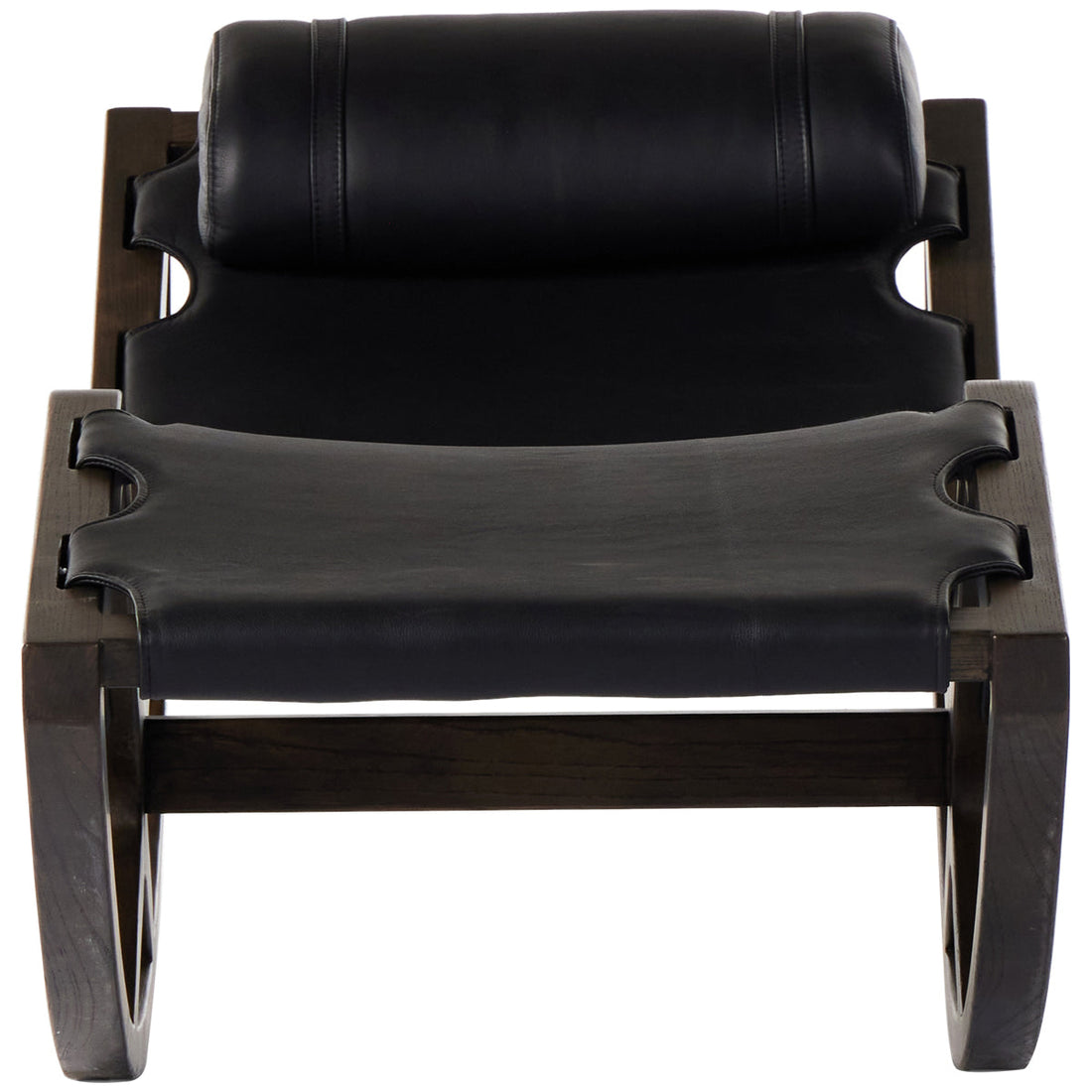 Four Hands Allston Tarelton Chaise - Carson Black