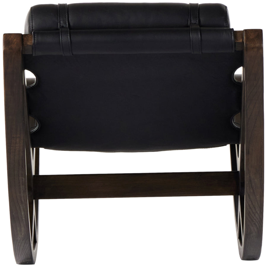 Four Hands Allston Tarelton Chaise - Carson Black