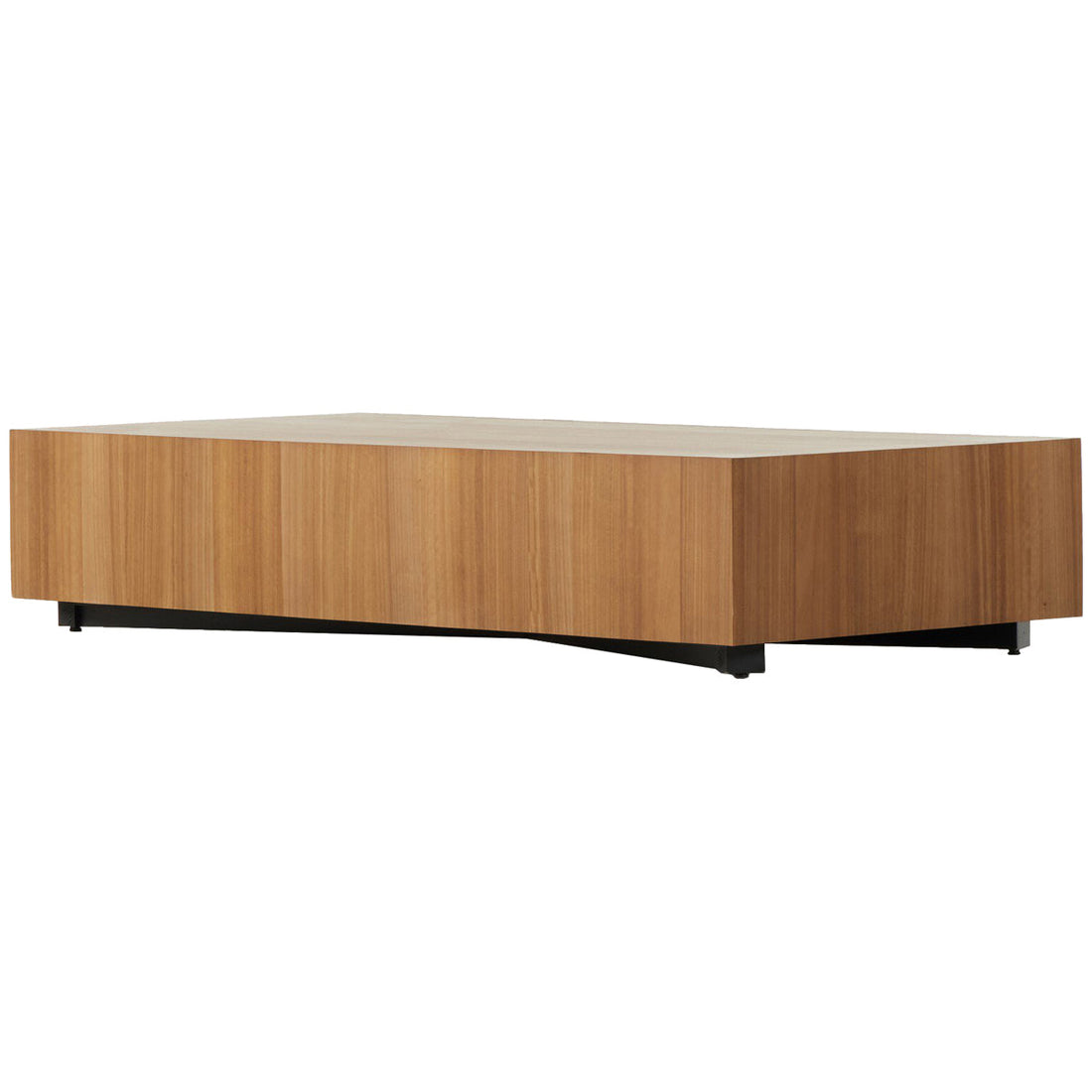 Four Hands Hudson Large Rectangular Coffee Table - Natural Yukas