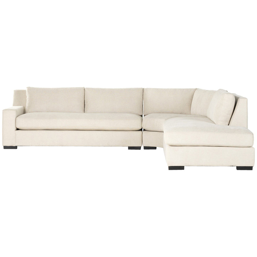 Four Hands Atelier Albany 3-Piece Sectional - Alcott Fawn