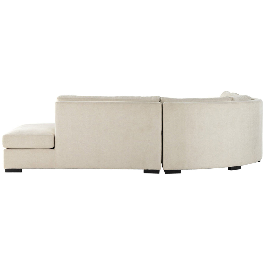 Four Hands Atelier Albany 3-Piece Sectional - Alcott Fawn