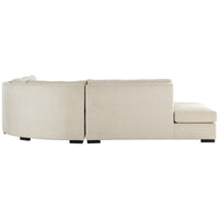 Four Hands Atelier Albany 3-Piece Sectional - Alcott Fawn