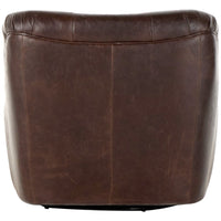 Four Hands Farley Swivel Chair - Conroe Cigar