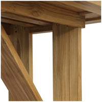 Four Hands Enders Outdoor Dining Tables - Natural Teak