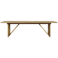 Four Hands Enders Outdoor Dining Tables - Natural Teak