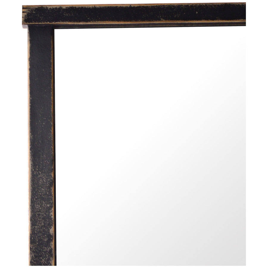 Four Hands Hitchens Floor Mirror - Worn Black