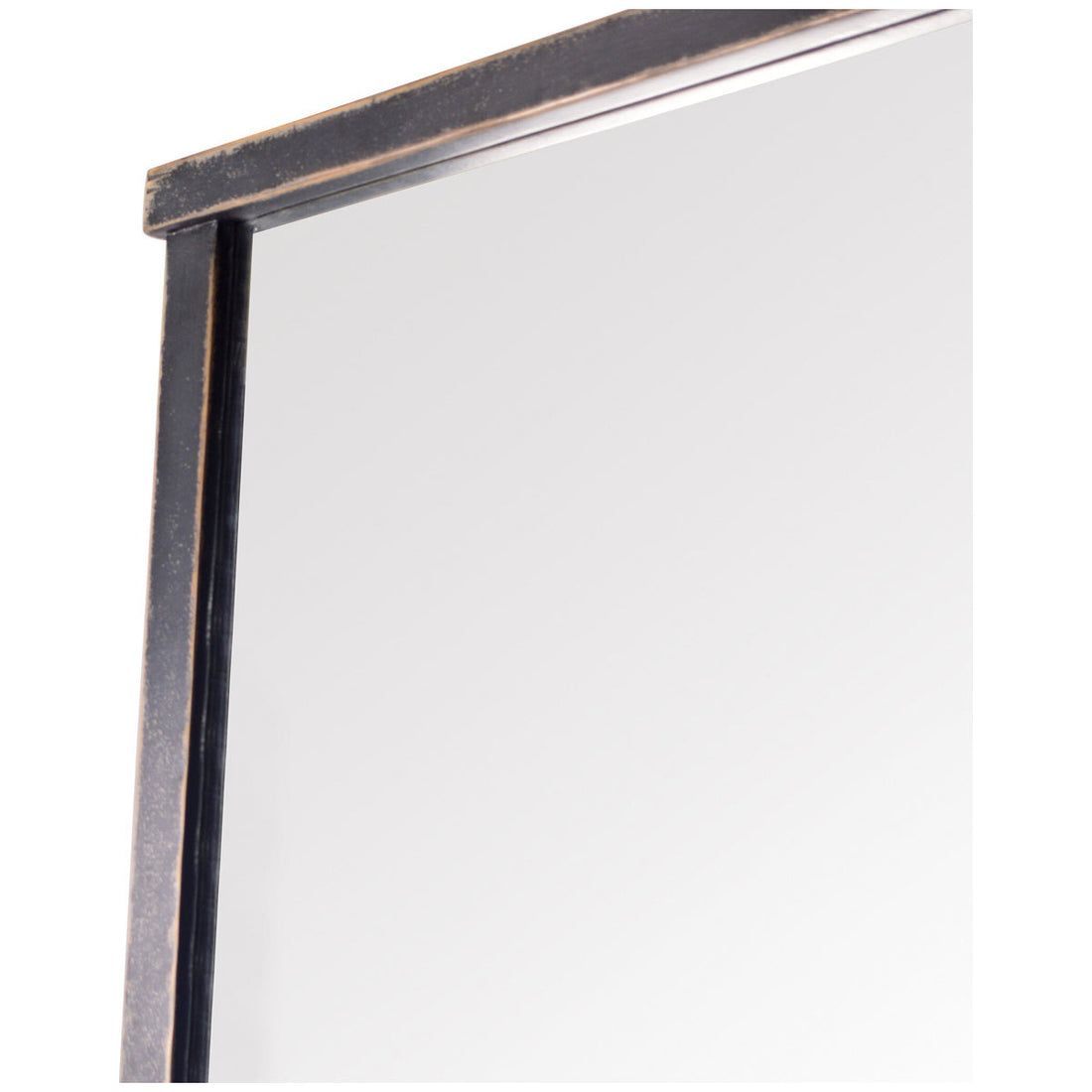 Four Hands Hitchens Floor Mirror - Worn Black