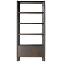 Four Hands Orwin Bookshelf - Smoked Black Oak