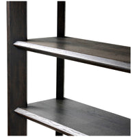 Four Hands Orwin Bookshelf - Smoked Black Oak