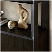 Four Hands Orwin Bookshelf - Smoked Black Oak