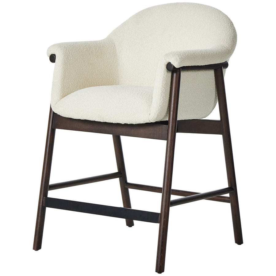 Four Hands Sora Bar Stool - FIQA Boucle Cream