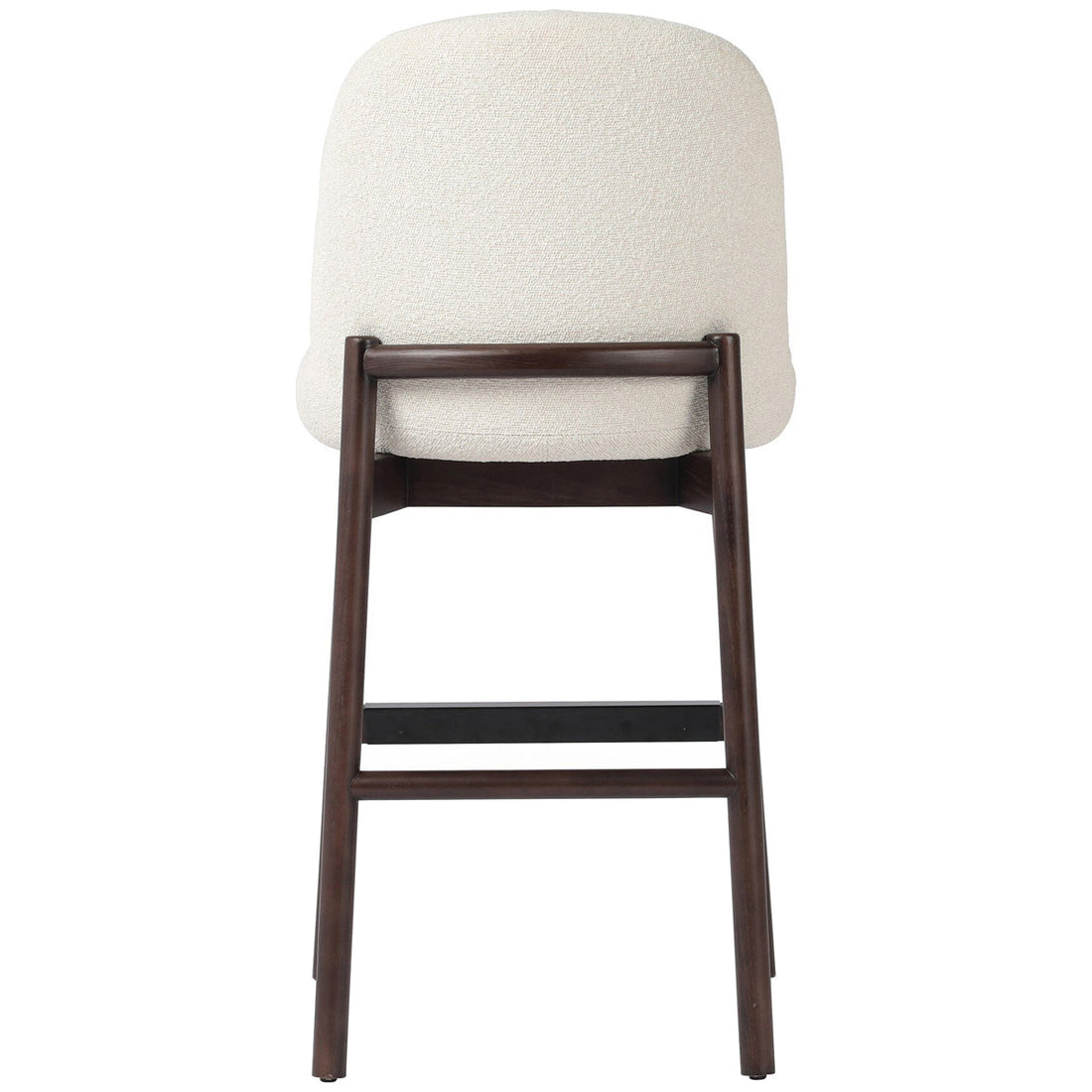 Four Hands Sora Armless Bar Stool - FIQA Boucle Cream