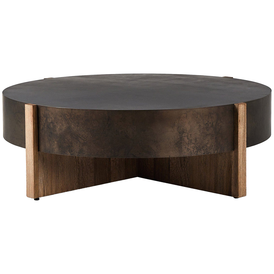 Four Hands Bingham Large Coffee Table - Distressed Iron