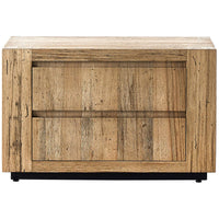 Four Hands Abaso Nightstand - Rustic Wormwood Oak