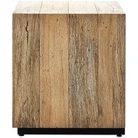 Four Hands Abaso Nightstand - Rustic Wormwood Oak