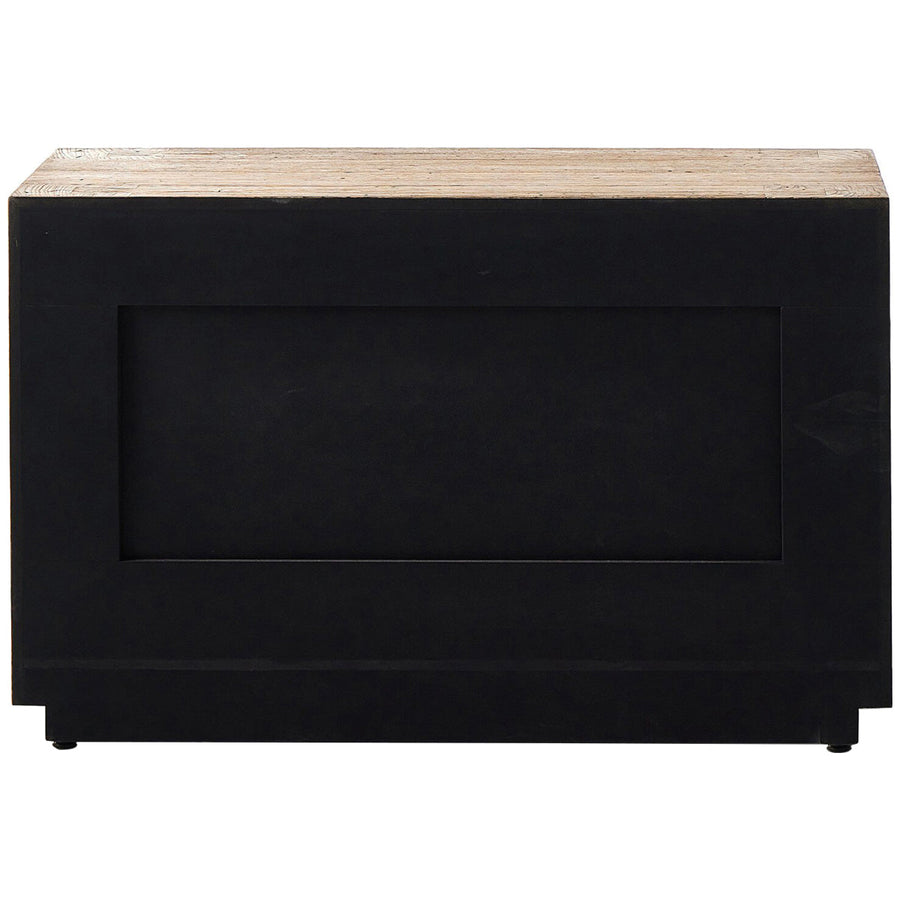 Four Hands Abaso Nightstand - Rustic Wormwood Oak