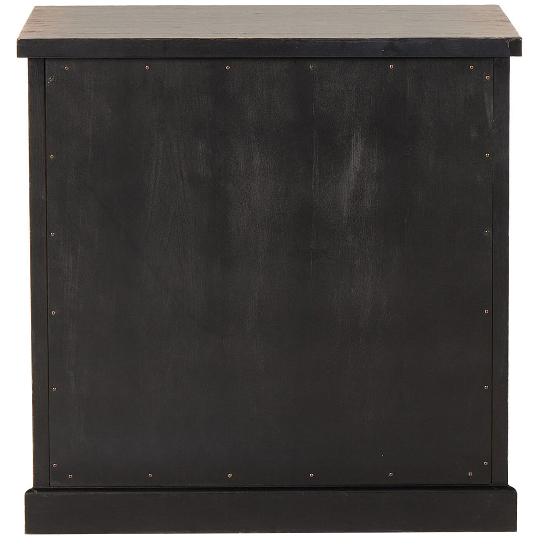 Four Hands Architects Cabinet - Distressed Black Veneer