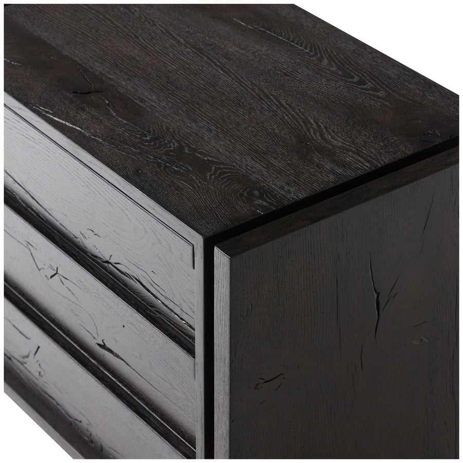 Four Hands Alora Nightstand - Dark Espresso Reclaimed French Oak