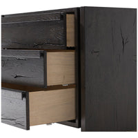 Four Hands Alora Nightstand - Dark Espresso Reclaimed French Oak