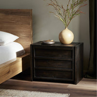 Four Hands Alora Nightstand - Dark Espresso Reclaimed French Oak