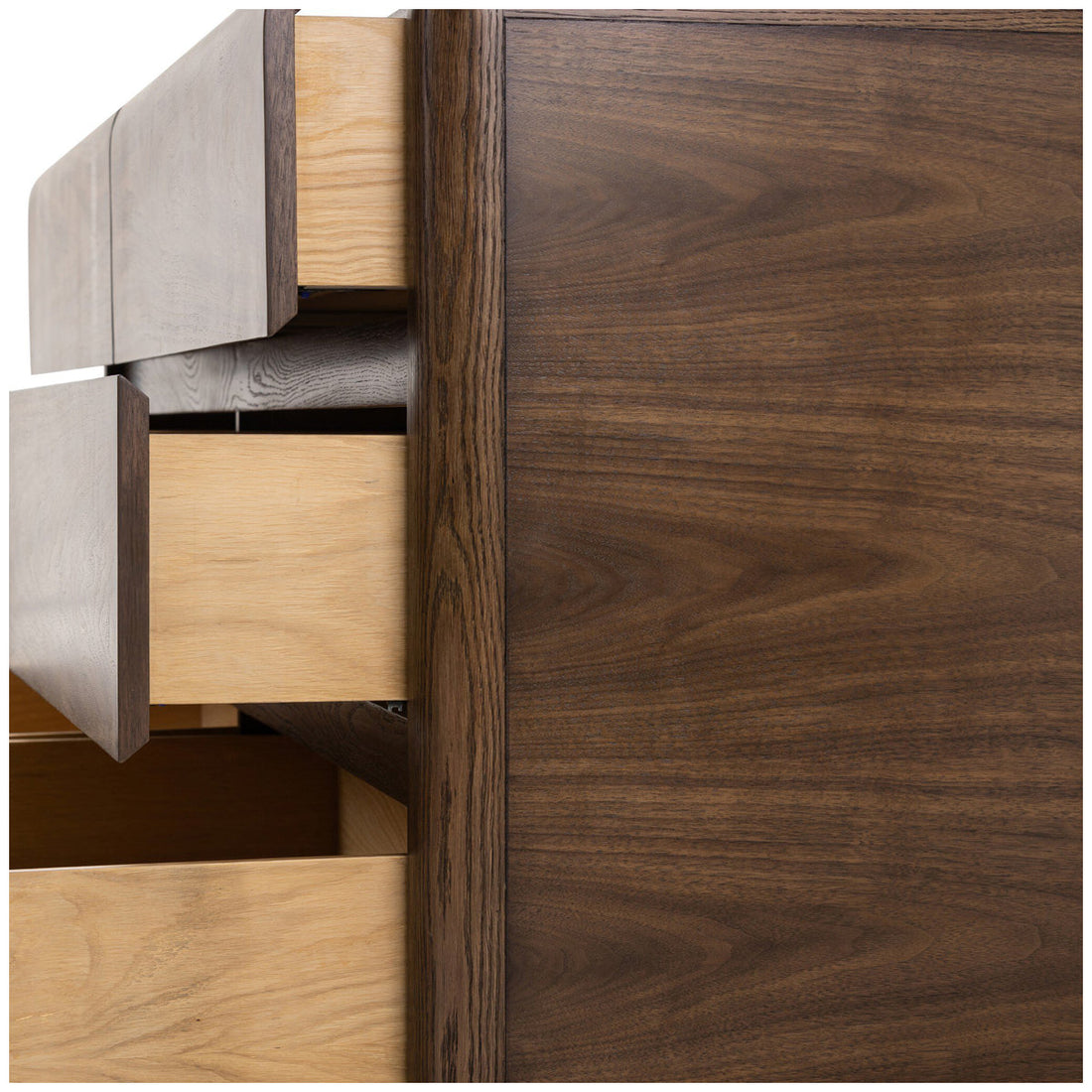 Four Hands Brynn Dresser - Dark Walnut Veneer