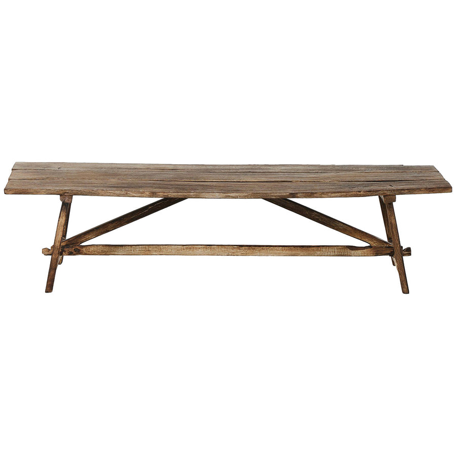 Four Hands Elio Coffee Table - Burnt Bleached Oak