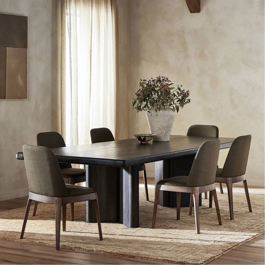 Four Hands Castro 118-Inch Dining Table - Dark Espresso