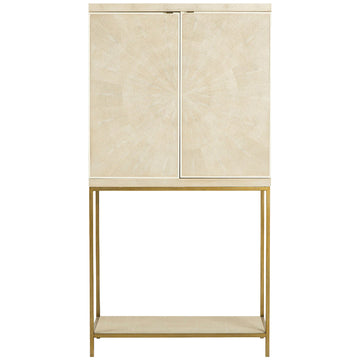 Sonder Living Melissa Bar Cabinet - Shagreen