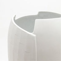 Sonder Living Birch Vase - Matte White