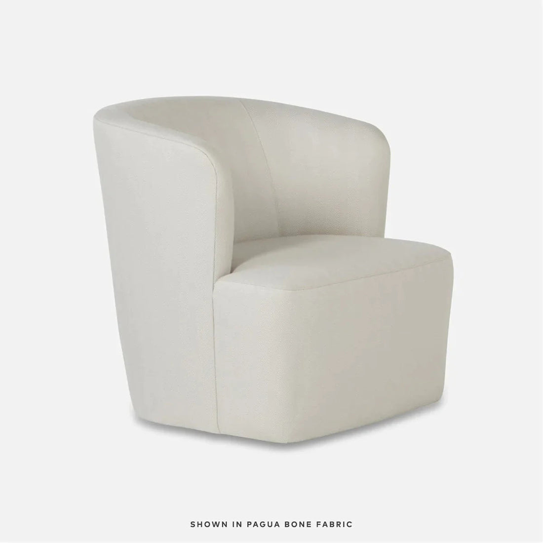 Made Goods Arius Plush Accent Swivel Chair