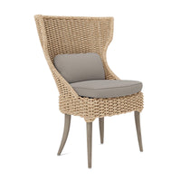 Made Goods Arla Faux Rope Outdoor Dining Chair in Alsek Fabric