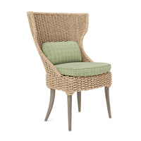 Made Goods Arla Faux Rope Outdoor Dining Chair in Clyde Fabric