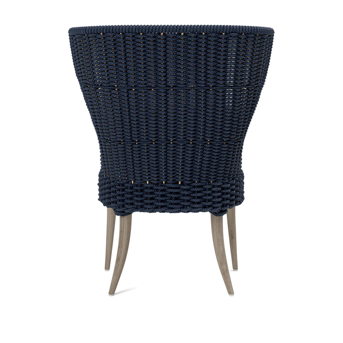 Made Goods Arla Faux Rope Outdoor Dining Chair in Clyde Fabric