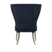 Made Goods Arla Faux Rope Outdoor Dining Chair in Danube Fabric