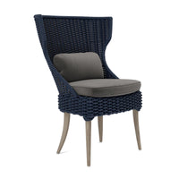 Made Goods Arla Faux Rope Outdoor Dining Chair in Havel Velvet