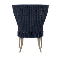 Made Goods Arla Faux Rope Outdoor Dining Chair in Volta Fabric