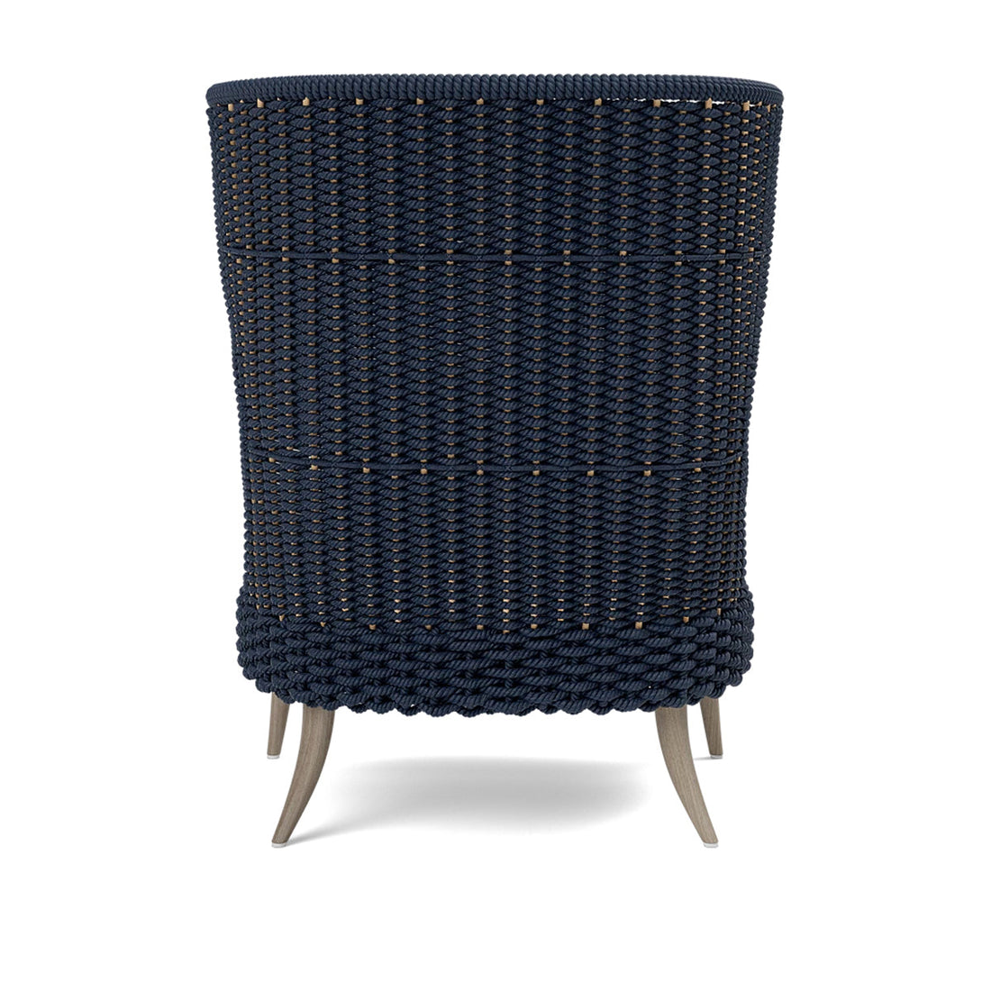 Made Goods Arla Wingback Outdoor Lounge Chair in Alsek Fabric